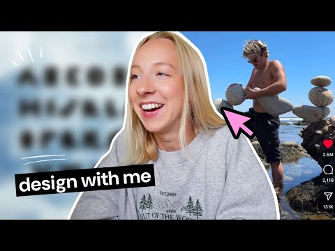 Designing a Typeface inspired by a Pro Rock Stacker | Design With Me