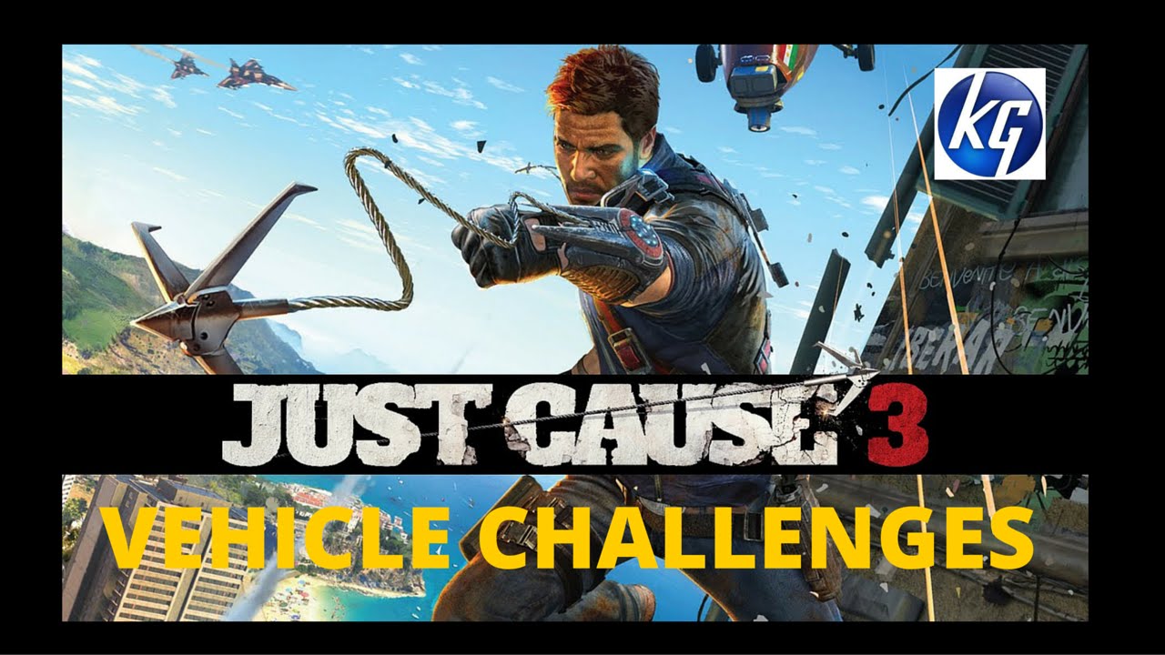 Just Cause 3 VEHICLE CHALLENGES (Ps4 gameplay) YouTube