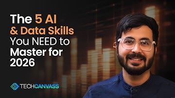 Future-Proof Your Career: The 5 AI & Data Skills You NEED to Master for 2026 | Techcanvass