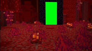 PORTAL in NETHER GREEN SCREEN