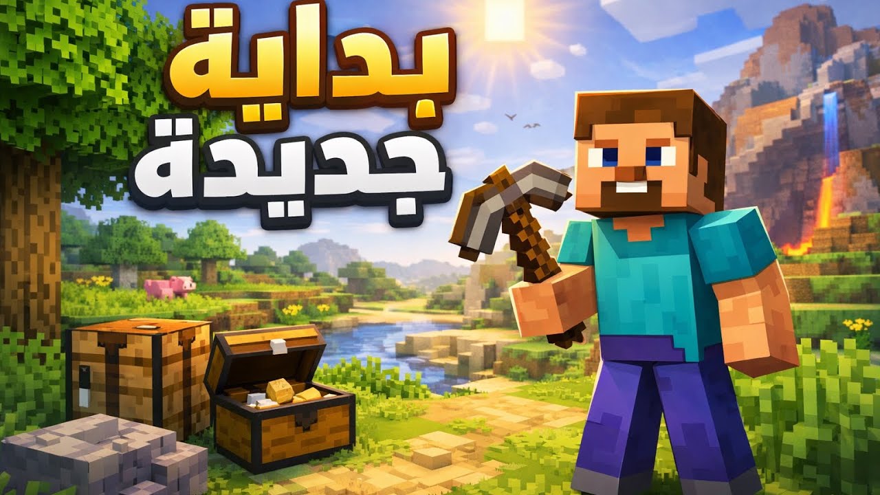 بديت من جديد في #ماين_كرافت  🔥🔥