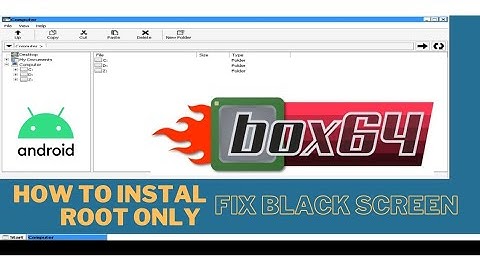 Tutorial Instal Box64droid (Root Only ) and Fix Black screen Issue