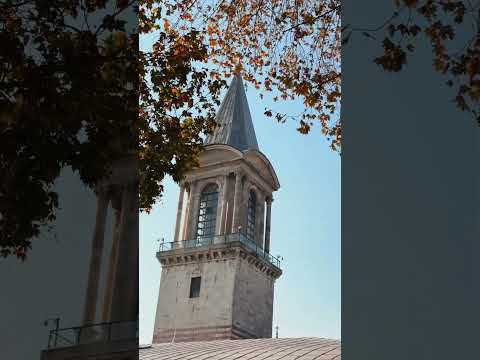 Topkapı Sarayı sonbaharın