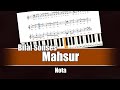 Bilal Sonses - Mahsur - Nota Video