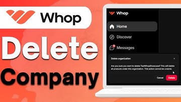How To Delete Company On Whop.Com (Updated 2025)
