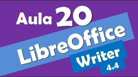 LibreOffice Writer Concursos # 20 - Informática - Versão 4.4 - Editor de Texto