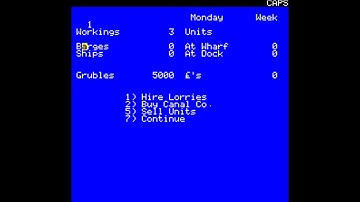 Oric Atmos Longplay - Miner by Tina Billett