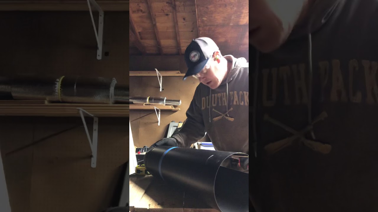 How To Cut Stove Pipe