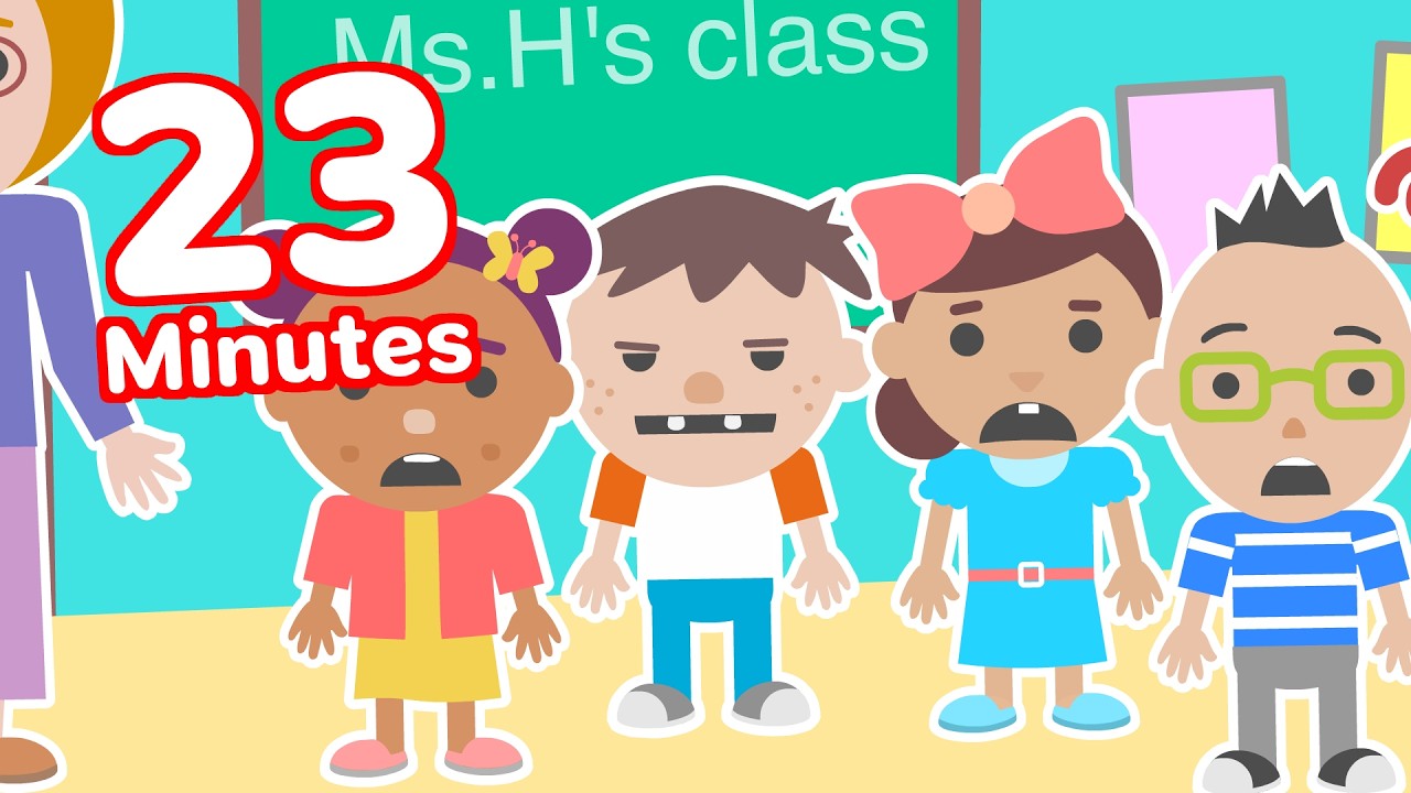23 Minutes of School Manners! Roys Bedoys Can Be a Good Friend & Student | Classroom Rules for Kids