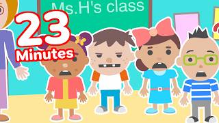 23 Minutes of School Manners! Roys Bedoys Can Be a Good Friend & Student | Classroom Rules for Kids