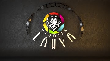 Studio Lion Logo Animation Video ( Cinema 4D + Redshift )