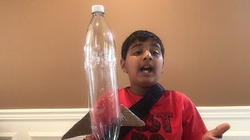 How to make and attach a nose cone to your water rocket