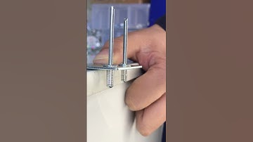 Thumbnail of How to Rivet a Blind Rivet, Rivet, Double Drum Round Head Aluminum Rivet