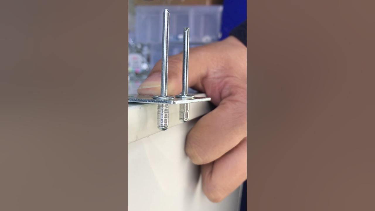 How to Rivet a Blind Rivet, Rivet, Double Drum Round Head Aluminum Rivet