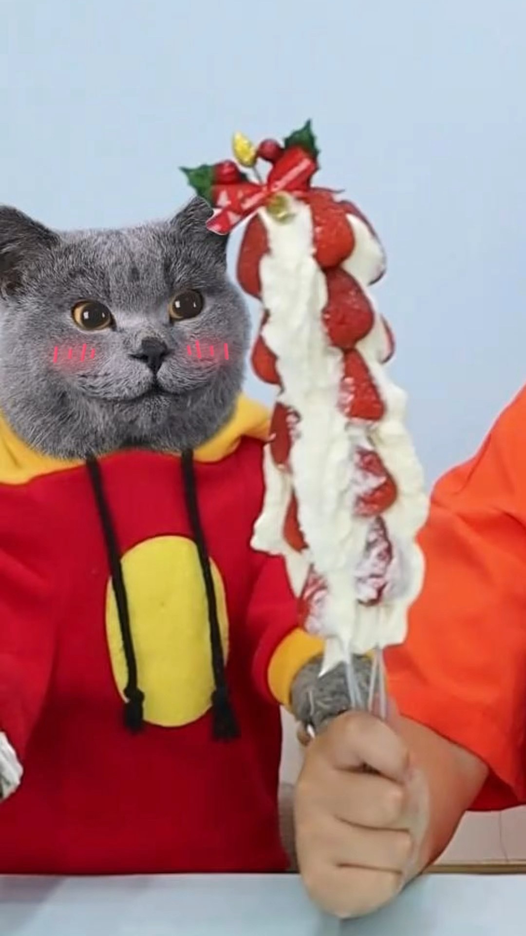 Real Friend VS Fake Friend?, When Sharing Delicious Ice Cream?? #funnycat #catmemes #trending