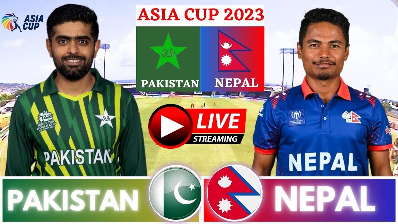 Asia Cup 2023 PAKISTAN vs NEPAL live streaming Inning 2 P3