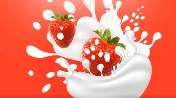 How to create  Milk and water splash in adobe illustrator CC Tutorial 3 2