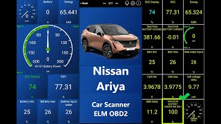 *new: SOH, battery temperature - Nissan ARIYA (and Renault Scenic EV) ⚡ Car Scanner screenshot 4