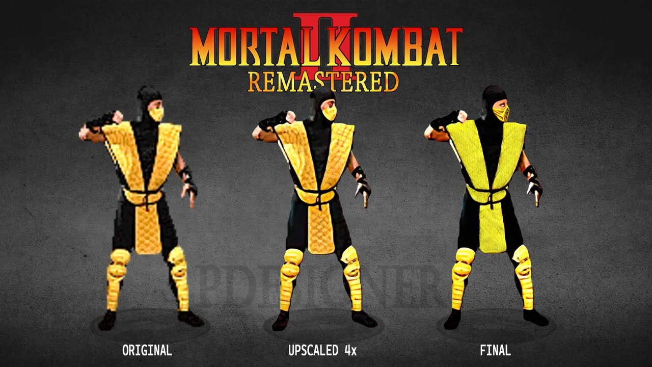 Mortal Kombat 2 Character Sprite Remastered (MUGEN)