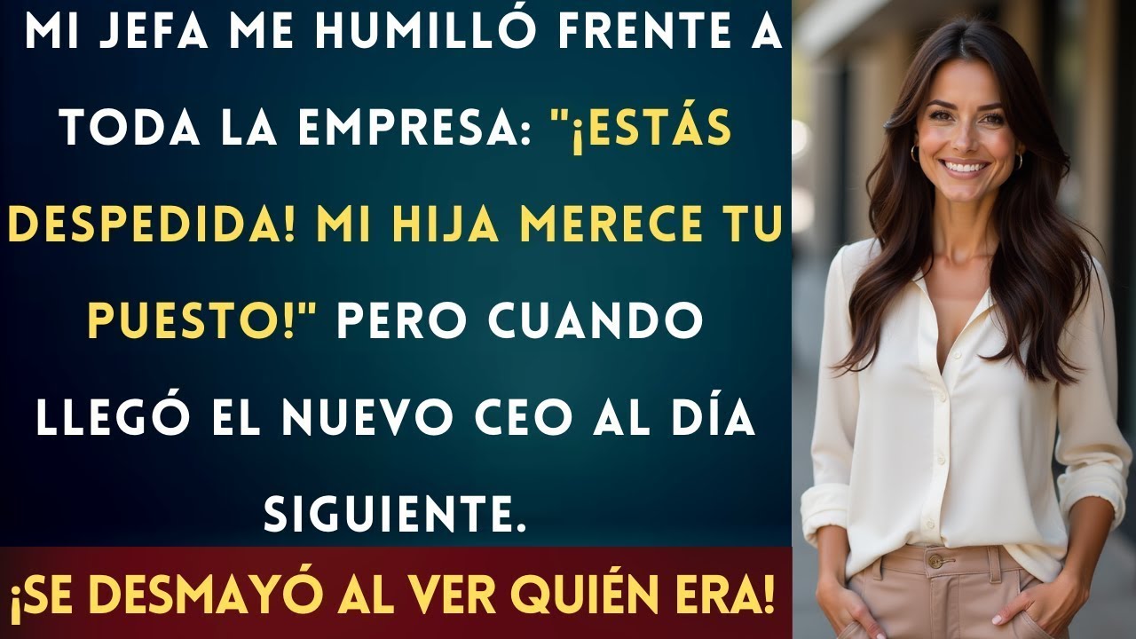 Mi Jefa Me Despidió Para Darle Mi Puesto a Su Hija, Pero No ... Sabía Que Yo Era la Dueña Real