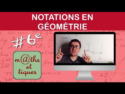 Vidéo: Comment étiqueter les points en géométrie ?