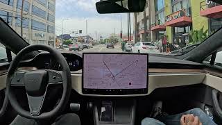 Tesla FSD 12.3.6 in West LA with Zero Interventions