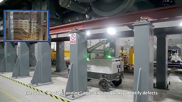 Inspectabot® for Rolling Stock Undercarriage - Undercarriage Inspection Robot - Shenhao Technology