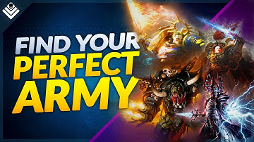 How To Pick Your FIRST Warhammer 40K Army That’s PERFECT For YOU!