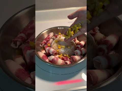 뚜기테이블のレシピ: 黒こしょう炒飯 × 牛三枚肉