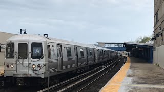 NYC Subway | (A) train and Rockaway Park (S) At Broad Channel
