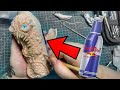 Making custom Red Bull Can with Polyclay