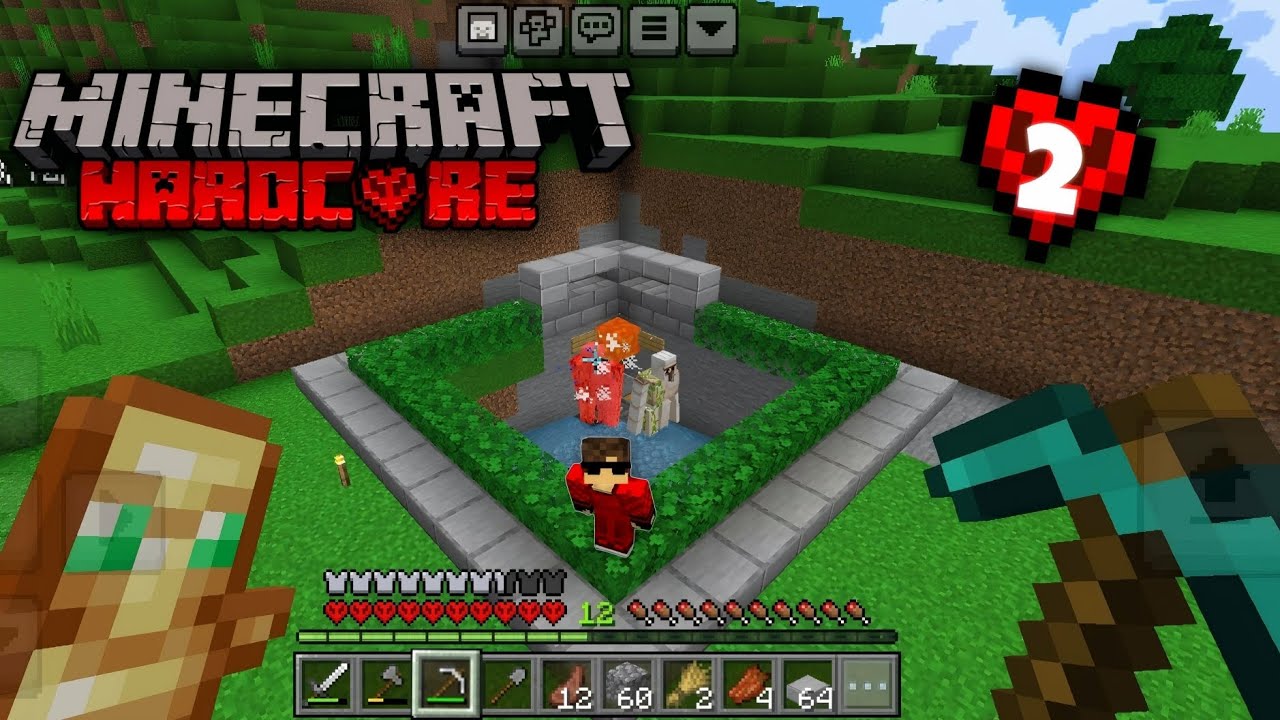 😇 I Make A Iron Farm In My hardcora World 🔥 | Minecraft Hindi | 1.21 ...