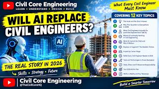 Will AI Replace Civil Engineers : What Every Civil Engineer Must Know | Civil Engineering
