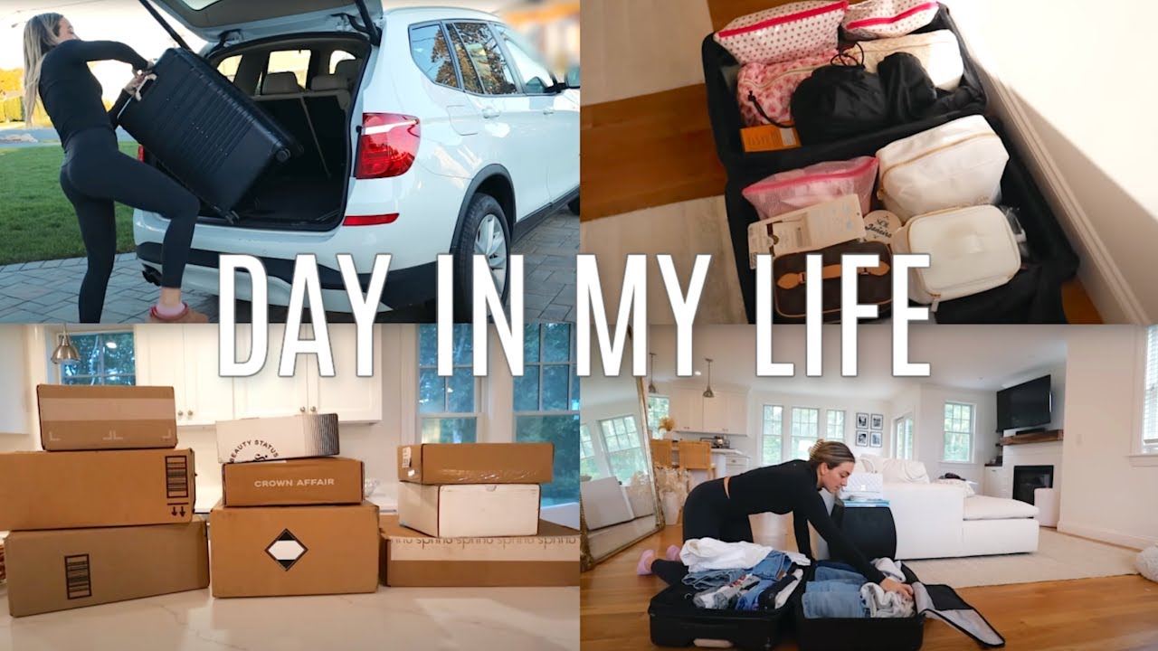 VLOG: packing up my whole life for the move, lots of unboxing, etc.