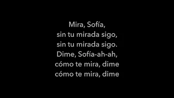 Sofia-Alvaro Soler(lyrics)