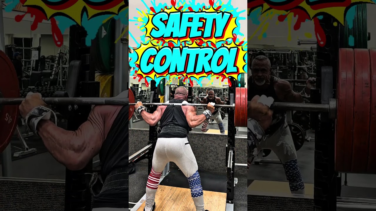 SQUAT SAFETY CONTROL #safety #SQUATS #GLUTES #LEGS #motivation