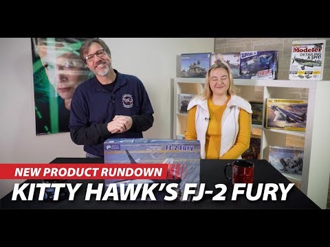 Kitty Hawk's FJ-2 Fury, Academy's Tomcat, Italeri's Alfa Romeo, & Polar Lights' Star Trek Enterprise