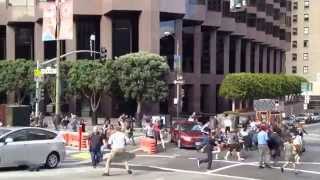 Different angle, same scene. Notice the camera persons in the foreground?