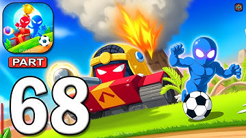 Stickman Party - Gameplay Part 68 - Tournament Mode 1 2 3 4 Players MiniGames New Update (Android)