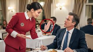 Waitress Corrects Billionaire’s “Secret Language” Joke — Then He Realizes Who She Really Is
