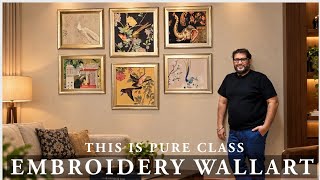 Classy Wall Design, Embroidery Wallpaper Hand Made, Non Toxic  Luxury items | Dugri Design Painting  screenshot 2