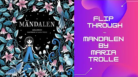 HER BEST BOOK SO FAR! |  Flip Through ~ Mandalen b...