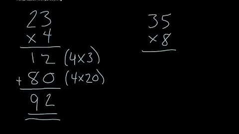 Multiplication with partitioning