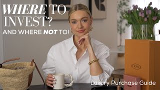 LUXURY INVESTMENT WARDROBE  WHAT TO BUY AND WHAT TO AVOID