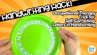 Handwriting Hack: Easy Trick for Letter Formation