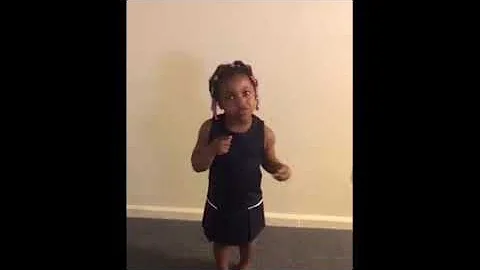 Serenity shows us cartwheels and wow shes only 5 s...