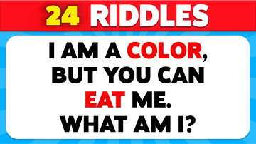 24 Riddles That Will Test Your Brain Speed | Brain Teasers & Riddle Quiz