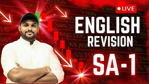 10th class ENGLISH SA-1 REVISION 🔥💯📈//2025-26//