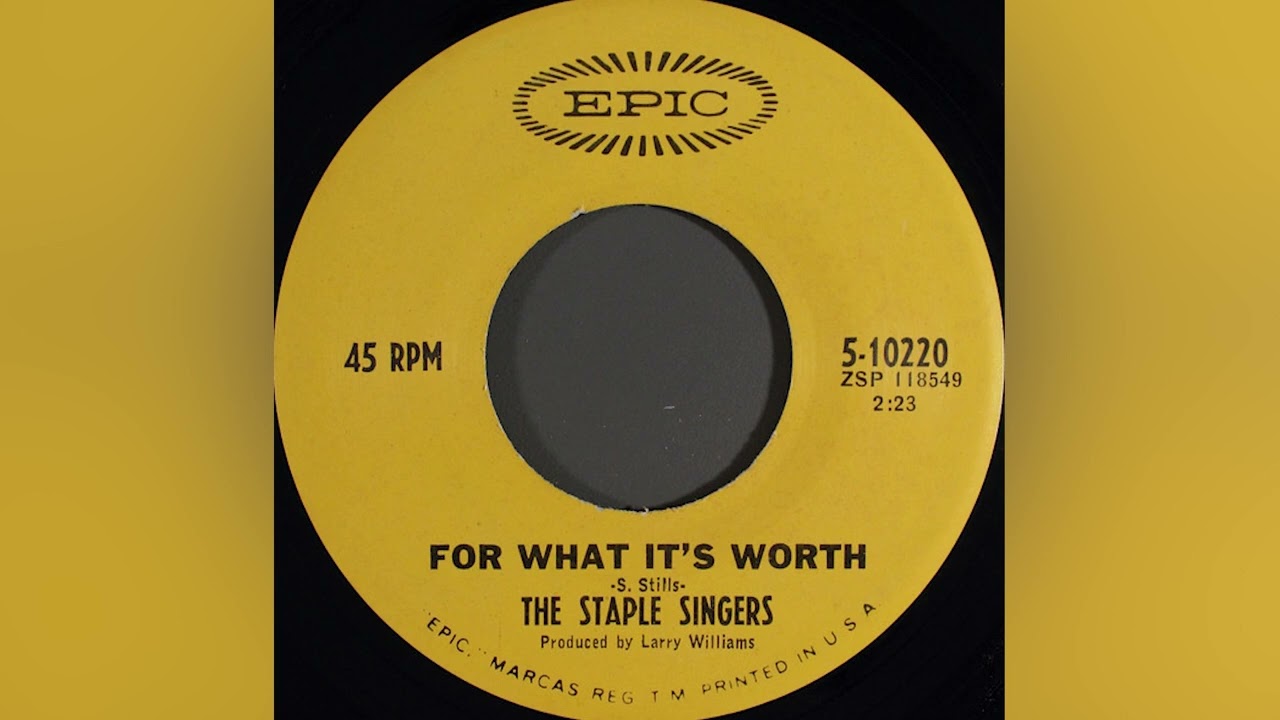 For What It's Worth - The Staple Singers (1967) - YouTube