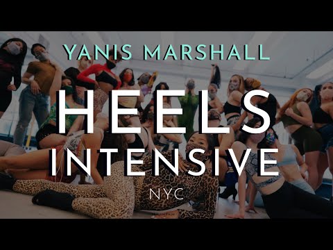 YANIS MARSHALL HEELS INTENSIVE "THROB" JANET JACKSON. NEW YORK, USA.